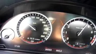 2008 BMW 750Li F02 Short Acceleration