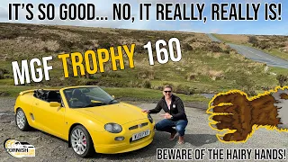 STUNNING! MGF Trophy 160, RARE and VERY SPECIAL Roadster driven across Dartmoor's most HAUNTED ROAD