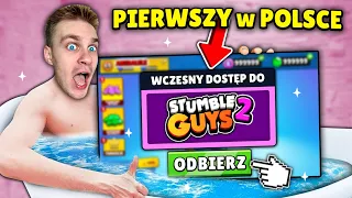 Testuję *PIERWSZY w POLSCE* ⚠️ TOTALNIE NOWĄ (WERSJĘ 2.0) STUMBLE GUYS! 😱 *PRZED PREMIERĄ* ‼️