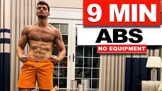 10 Min Beginner Ab Workout // Build Abs Quick and Easy! // No Equipment | velikaans