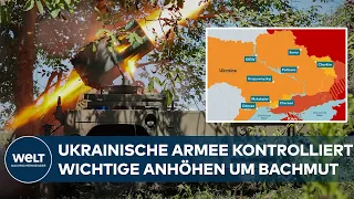 PUTINS KRIEG: Ukrainische Truppen machen Boden gut - Russisches Militär verstärkt Luftangriffe