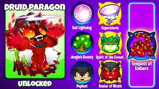 I LOVE This PARAGON! | Druid Paragon Mod in BTD 6!