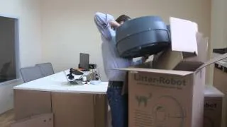 Сборка и установка автоматического кошачьего туалета Литтер-Робот, Litter-Robot.ru