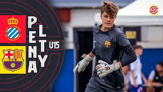 PENALTY: RCD Espanyol vs FC Barcelona Cadete B U15 2022