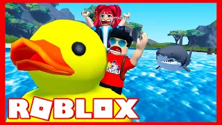 POPRVÉ HRAJEME NOVÉHO ŽRALOKA!😱 Roblox Shark Bite 2 w/@Makousek