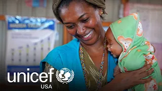 UNICEF Providing Lifesaving Treatment for Malnourished Children in Drought-Stricken Somalia