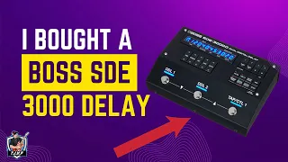 I Bought A Boss SDE 3000 Dual Delay...Is It Worth It? | #boss #guitar #roland