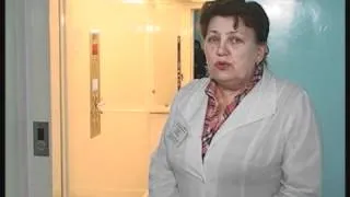 В Брюховецкой ЦРБ установили лифт.avi