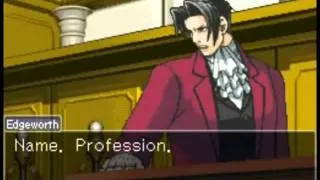 Edgeworth Has Trouble Getting Names