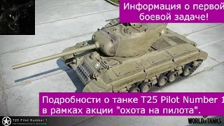 Какие боевые задачи будут в рамках акции "охота на пилота"? Первая боевая задача.