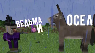 Ведьма и Осел | Minecraft