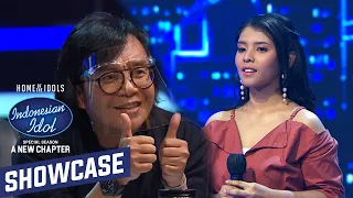 Ari Lasso Tersenyum Lebar Lihat Aksi Rimar Callista Bernyanyi - Showcase 1 - Indonesian Idol 2021