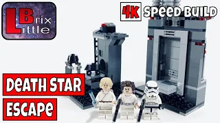 Death Star Escape Speed Build LEGO Star Wars Set 75229 (2019)