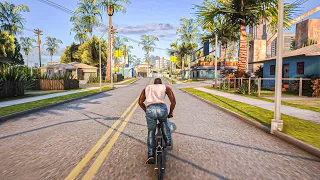 GTA San Andreas in GTA 5 Gameplay (WHOLE GTA SA MAP with TRAFFIC & PEDS)