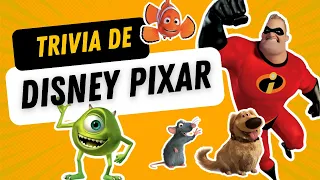 Desafío de DISNEY PIXAR🔦 | ¿Cuánto sabes de Pixar? | Reto 30 preguntas de Pixar con opciones