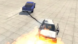 BeamNG.drive - Giant Chain (Torsions Vehicle-to-Vehicle Couplers)