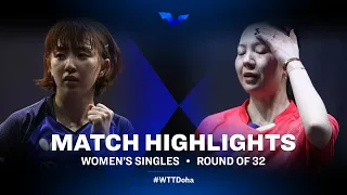 Suh Hyowon vs Yuan Jia Nan | WTT Star Contender Doha 2021 | WS | R32 Highlights