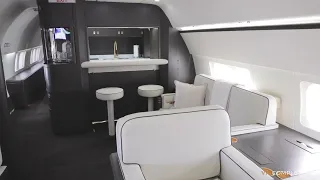 Boeing Business Jet Full Interior Refurbishment by VIP Completions