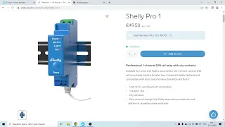 Краткий обзор умного выключателя (реле) Shelly pro 1 - круто, но опасно