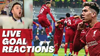 Liverpool Fan Reacts to Firmino & Salah Goals in LFC's 0-2 Win Against Inter | Champions League