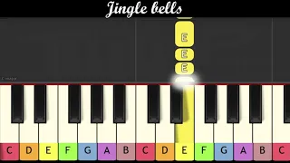 Christmas song - Jingle bells (Piano for children very easy)