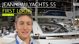 A 'monocat' solution? Check out the innovative layout on the Jeanneau Yachts 55