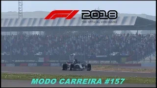 F1 2018 MODO CARREIRA #157 (INGLATERRA):A DOBRADINHA DA MERCEDES NO AVERSO