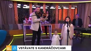 Ondrej a Emka Kandráčovci - Nesiem vám noviny ( Teleráno v Markíze 2022 )