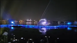 Sanjeev Park laser light show
