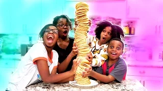 EMPILAGE 100 COUCHES DE PANCAKES!