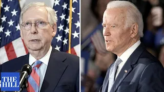 'Obviously That's False': McConnell Shreds Biden Over 'Cost' Of Build Back Better