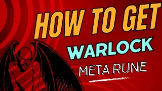 How to Get Metamorphosis Rune for Warlocks - quick Guide for SOD