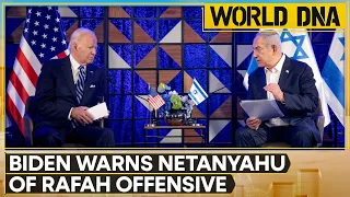 Israel-Hamas war: Biden urges Netanyahu against launching an offensive in Rafah | World DNA | WION