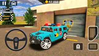 Police Drift Car Driving Simulator - Police 4X4 SUV Car Driving - Car Game Android Gameplay