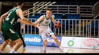 Panathinaikos OPAP Athens - Zalgiris Kaunas 69-81: Marius Grigonis (24 points on 6/8 3PT)