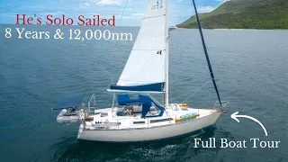 Best Sailboat For Solo Sailing  {Budget Liveaboard Cruiser}  [Capable & Affordable 35' $ailboat]