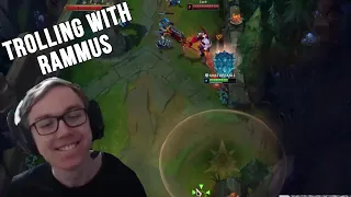 Thebausffs TROLLING with Rammus Top