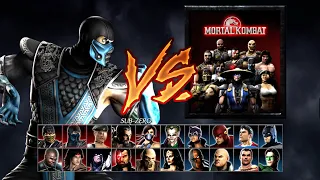 MK vs DC Universe • SUB-ZERO vs  MORTAL KOMBAT • MK Arcade Ladder