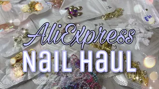 ALIEXPRESS NAIL HAUL | Affordable Nail Art Supplies | MF Nail Art Store | BLINGS & CHARMS