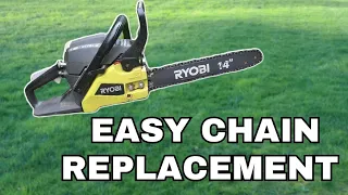 Easiest Way to Replace Ryobi Chainsaw Chain