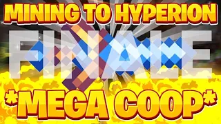 Mega Coop MINING from NOTHING to a HYPERION!! (Part 2) - Hypixel Skyblock