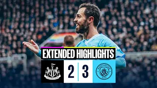 EXTENDED HIGHLIGHTS | Newcastle 2-3 Man City | KDB and Bobb complete last-gasp comeback!