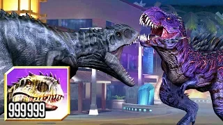 LEVEL 999999 INDOMINUS REX GEN 2 vs OMEGA 09 BOSS!!! (JURASSIC WORLD)