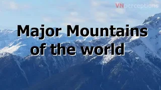 Mountains of the world