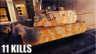 VK 168.01 (P) ИМБУЕТ в ТОПе  🌟 11 фрагов World of Tanks