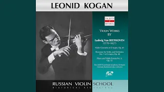 Violin Concerto in D Major, Op. 61: III. Rondo. Allegro (Live)