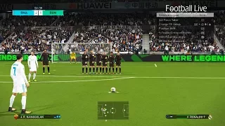 PES 2018 | Real Madrid vs AS Roma | C.Ronaldo Free Kick Goal & Full Match | Gameplay PC