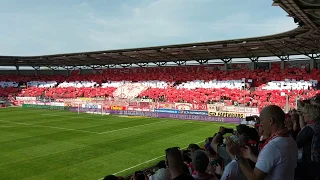 HFC Chemie vs. TSV 1860 München - 20.04.2019 -  Choreo Fankurve