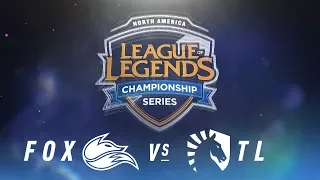 FOX vs. TL - Week 6 Day 2 | NA LCS Spring Split | Echo Fox vs. Team Liquid (2018)