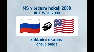 MS v ledním hokeji 2000, RUS-USA (základní skupina)